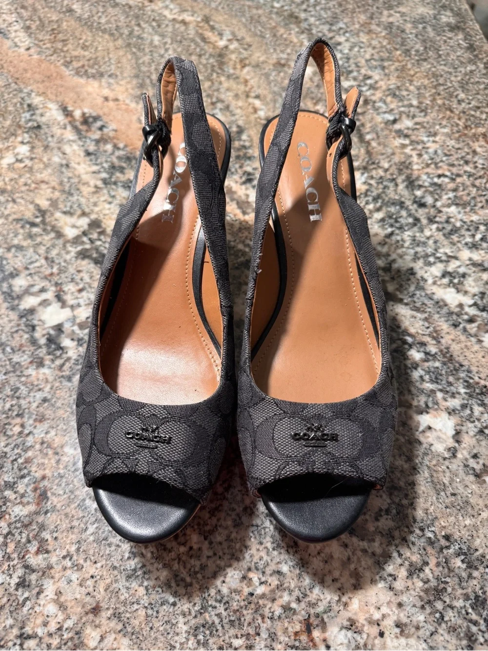 Coach signature charcoal